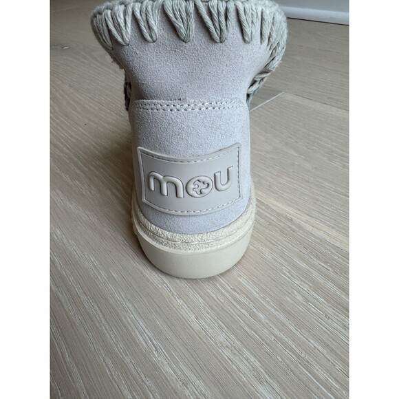 MOU Boots-Size 38/US 8-NWOT-Suede/Sequins/Crochet - NO BOX - Picture 6 of 7
